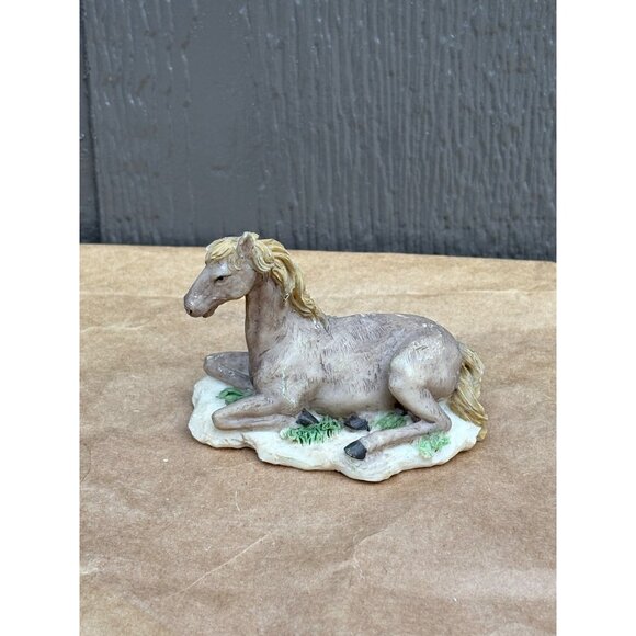 1996 Holiday Workshop Hand-Painted Resin Nativity Scene Replacement Horse Figure - Picture 1 of 5